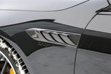 Carbon Fiber Front Fender Air Vent Trim - Mercedes Benz X290 AMG GT