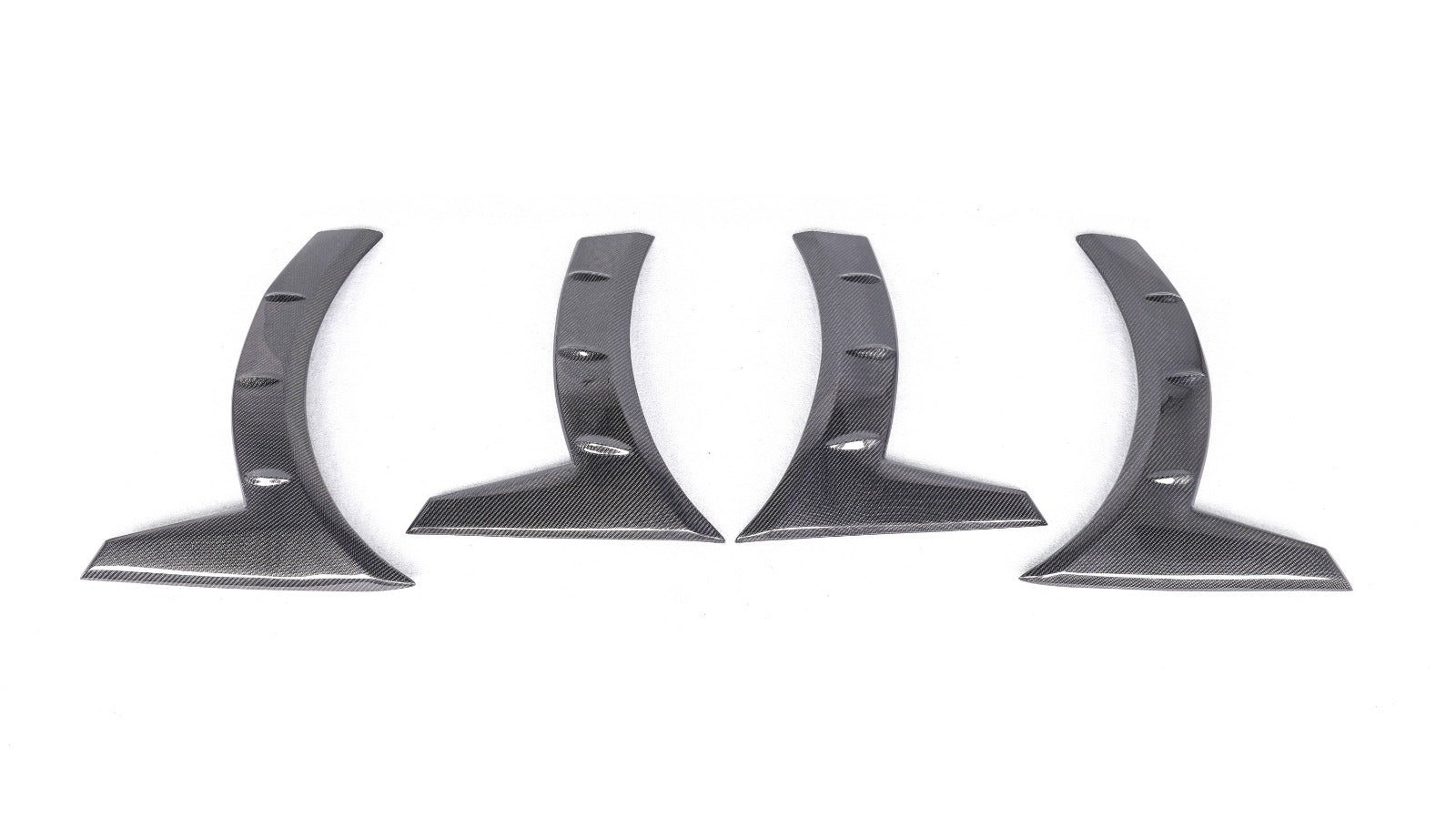 Carbon Fiber Front Fender Trims - Toyota A90 Supra