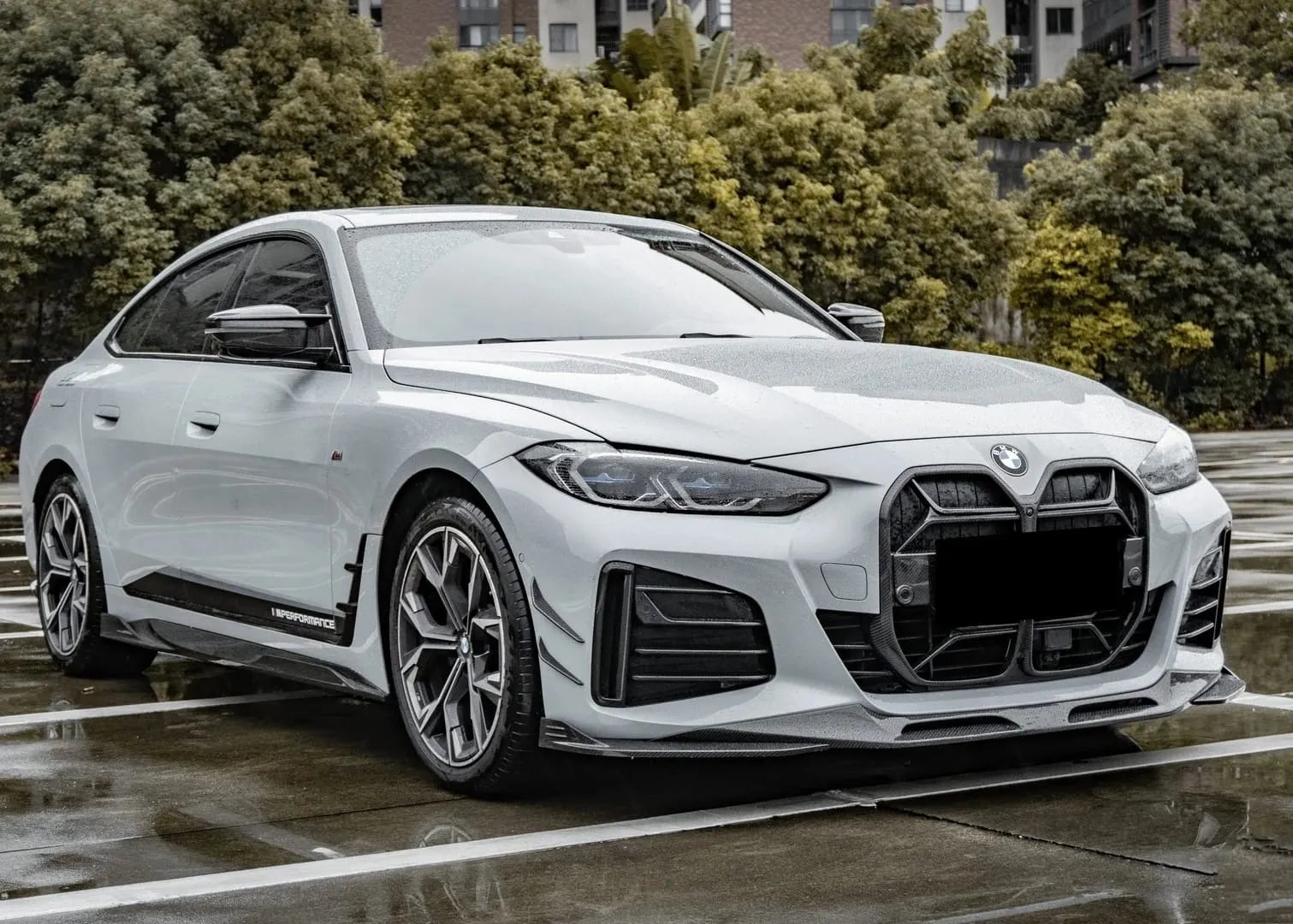 Carbon Fiber Front Lip - BMW G26 4 Series & i4