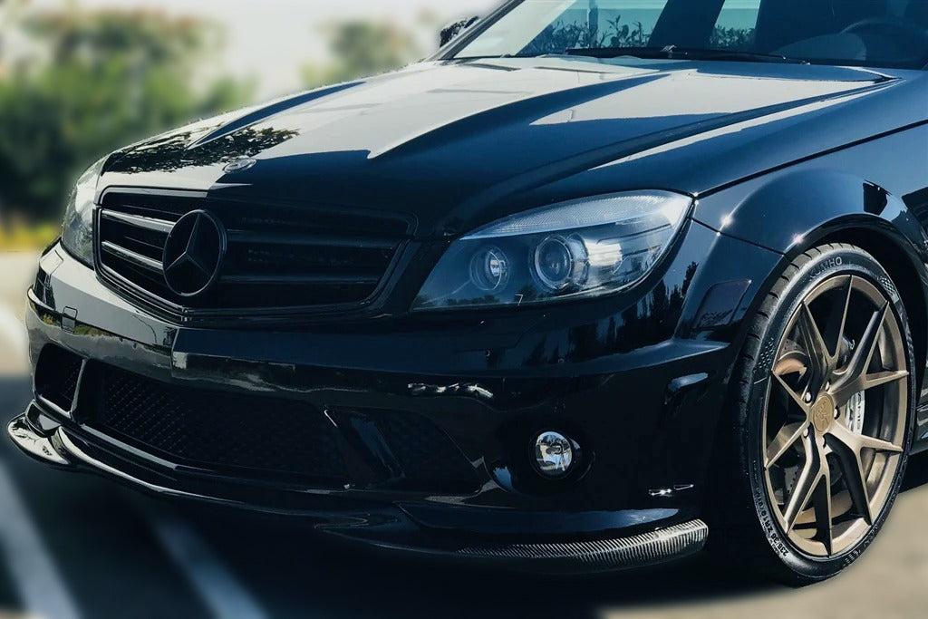 Carbon Fiber Front Lip - Mercedes Benz W204 / C63 AMG C-Class