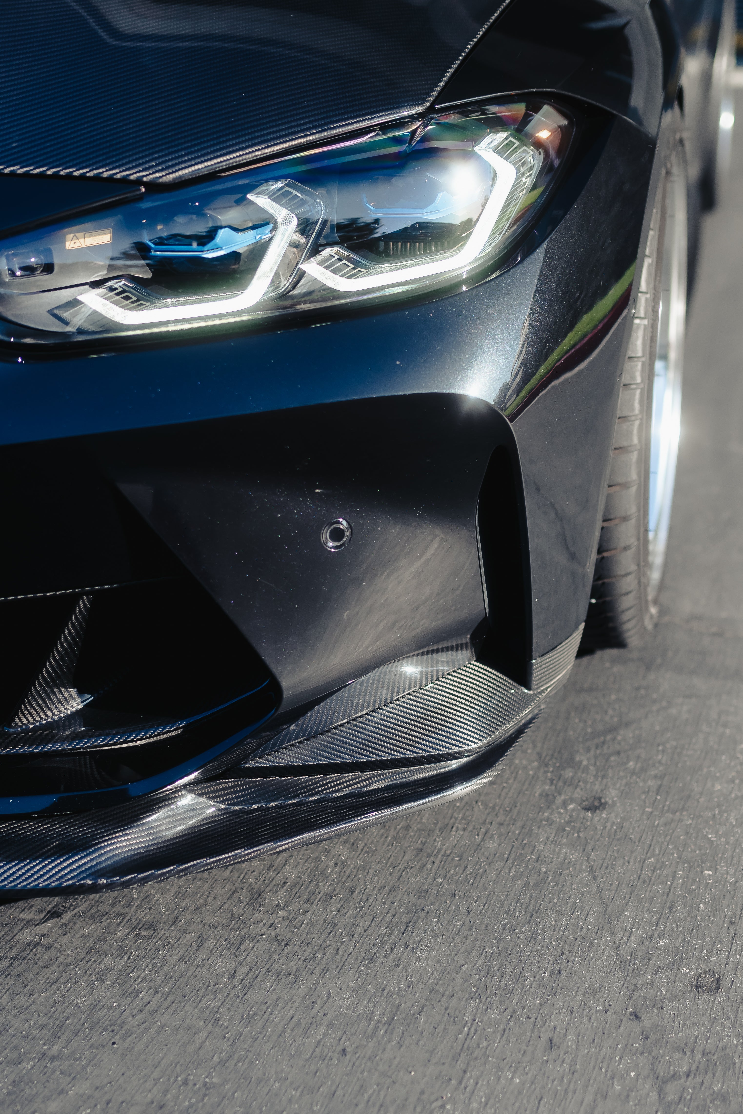 Carbon Fiber Front Lower Splitter - BMW G80 M3 & G82/G83 M4