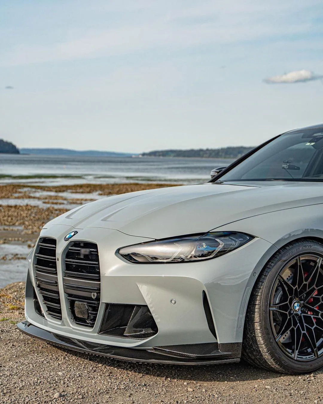 Carbon Fiber Front Lower Splitter - BMW G80 M3 & G82/G83 M4