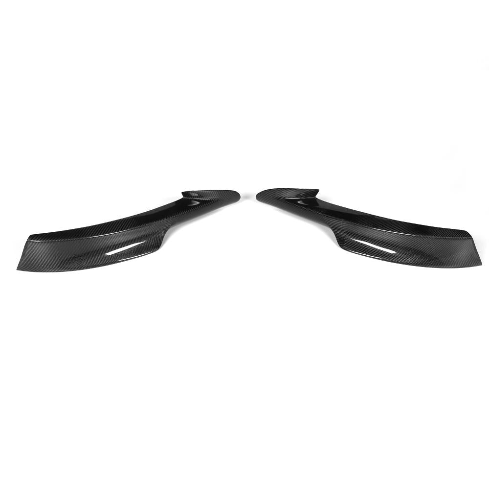 Carbon Fiber Front Lower Splitters - BMW E90 3 Series LCI