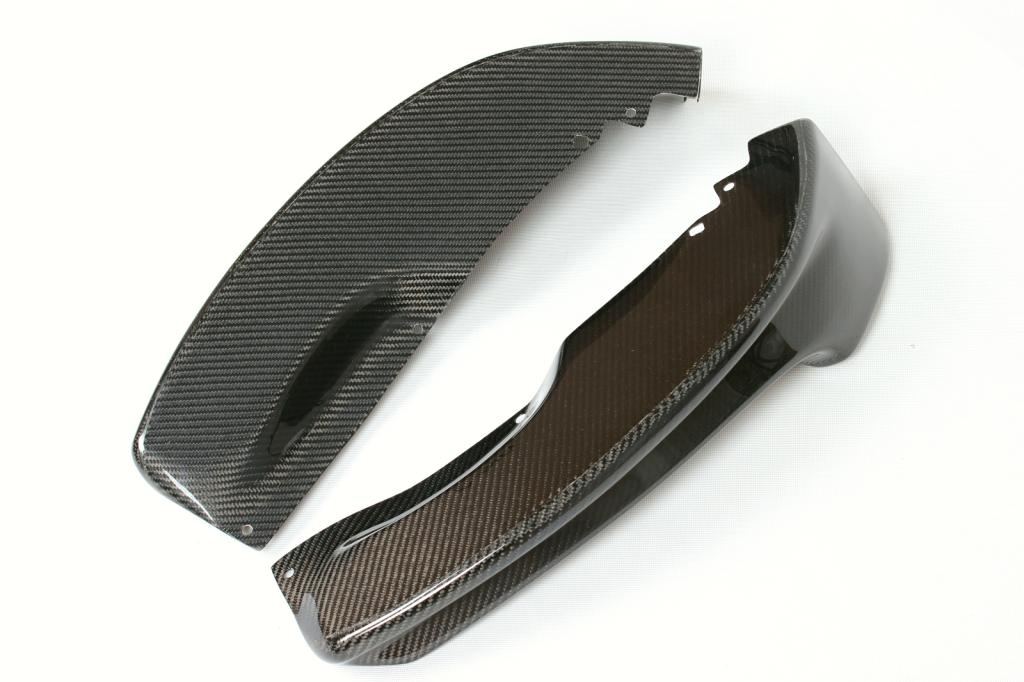 Carbon Fiber Front Lower Splitters - BMW E92 3 Series LCI