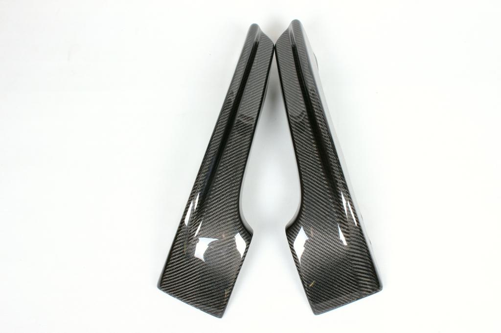 Carbon Fiber Front Lower Splitters - BMW E92 3 Series LCI