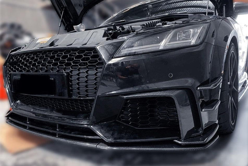 Carbon Fiber Front Splitter - Audi TTRS MK3