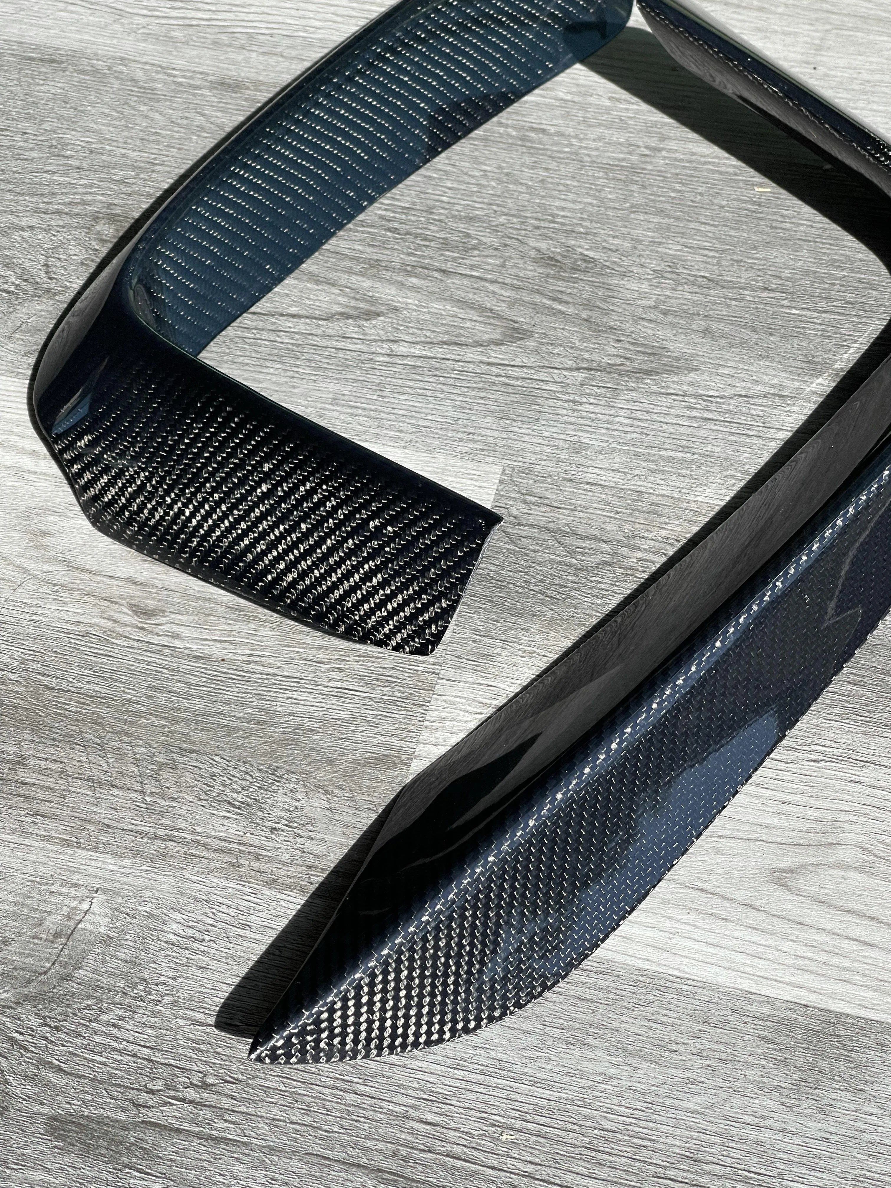 Carbon Fiber Front Upper Splitters - BMW F32 / F33 / F36 4 Series