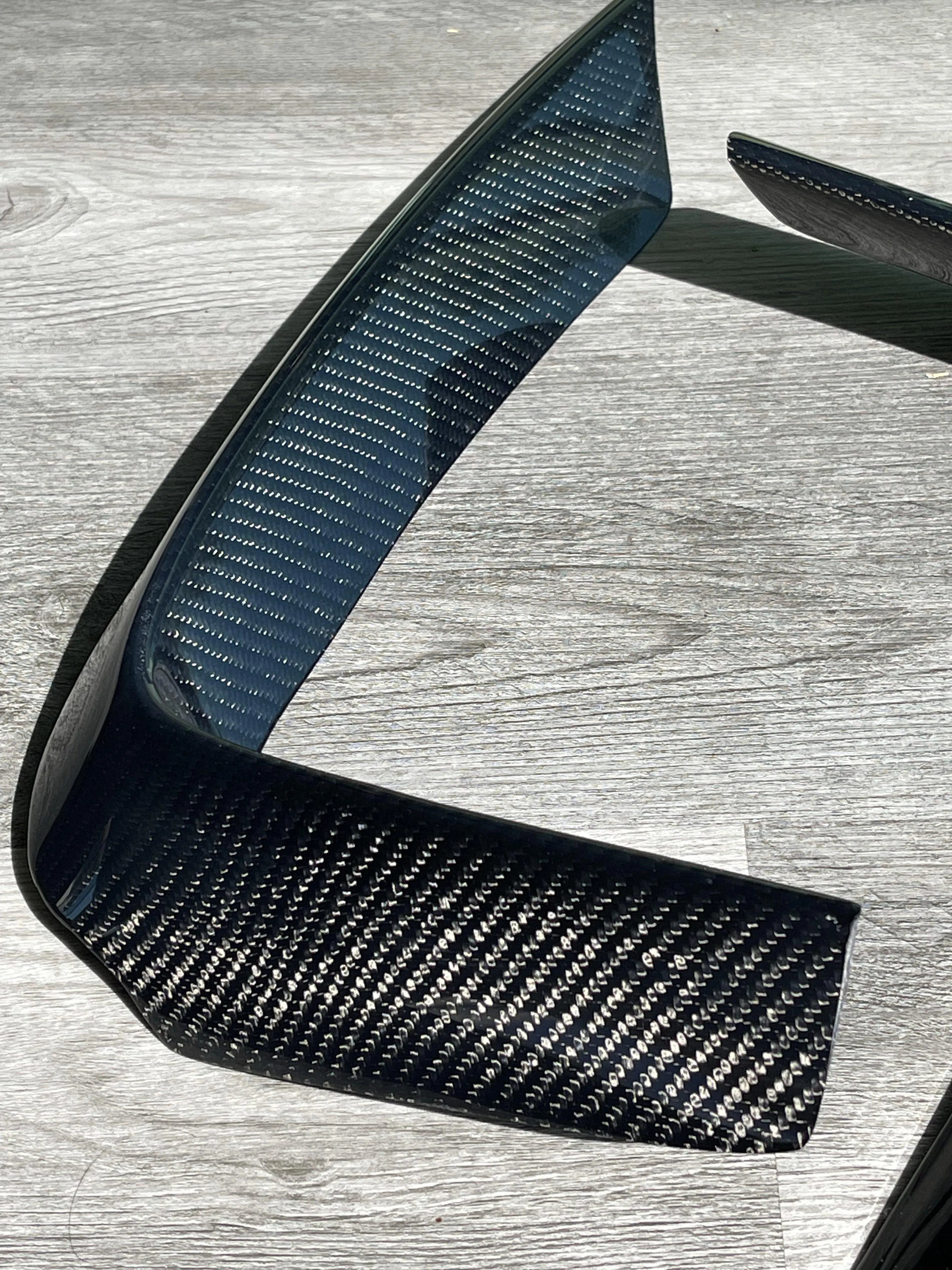 Carbon Fiber Front Upper Splitters - BMW F32 / F33 / F36 4 Series