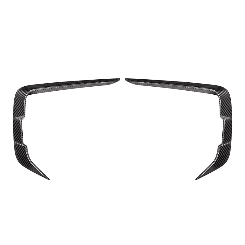 Carbon Fiber Front Upper Splitters - BMW G14 / G15 / G16 8 Series