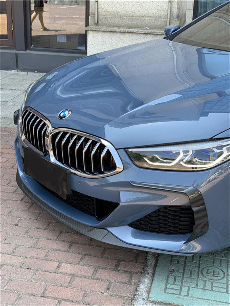 Carbon Fiber Front Upper Splitters - BMW G14 / G15 / G16 8 Series