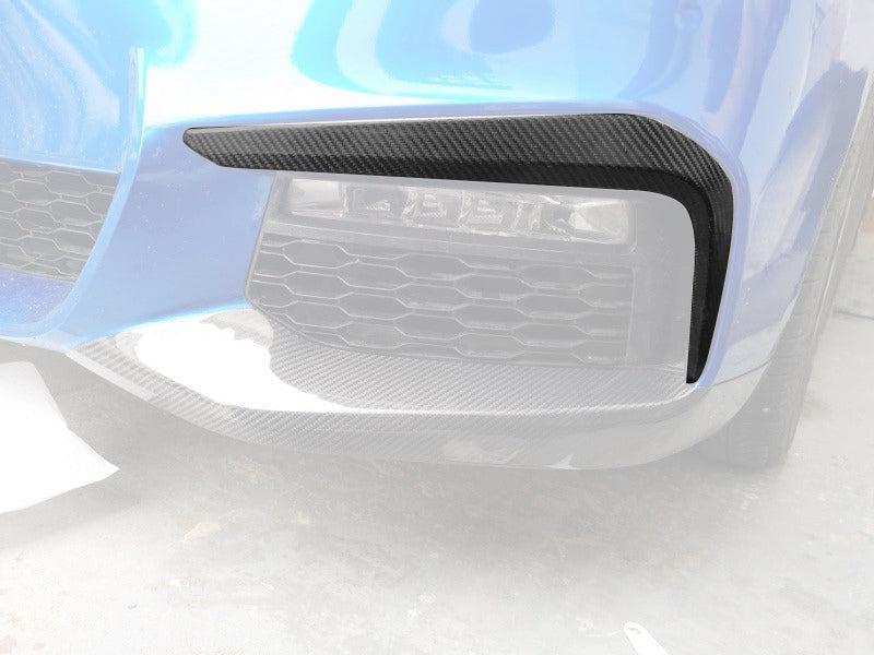 Carbon Fiber Front Upper Splitters - BMW G30 / G38 5 Series