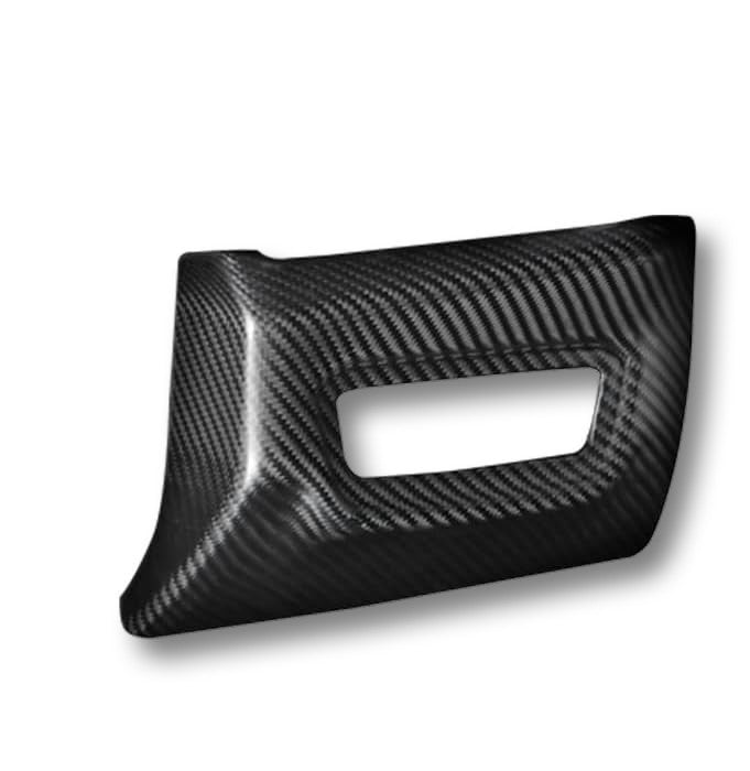 Carbon Fiber Headlight Switch Cover - Toyota A90 Supra