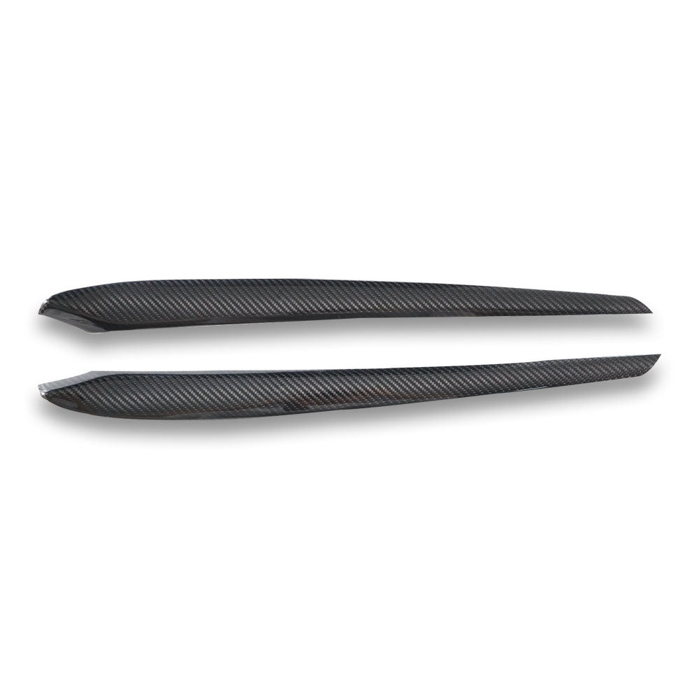 Carbon Fiber Interior Door Trim Set - Tesla Model 3 & Y