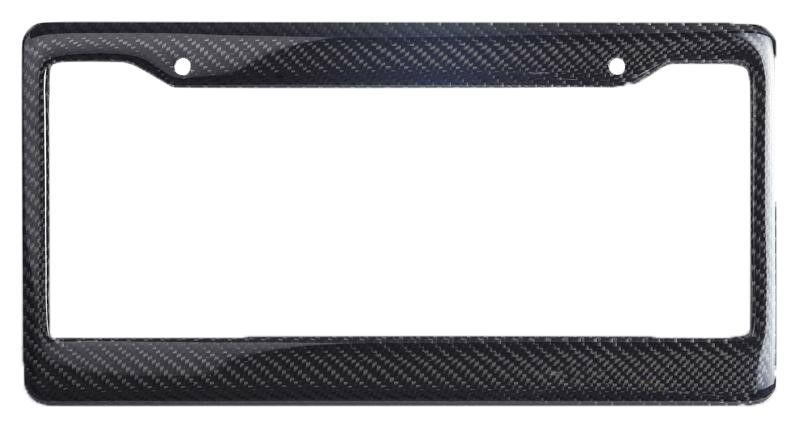 Carbon Fiber License Plate Frame - V1