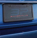 Carbon Fiber License Plate Frame - V2