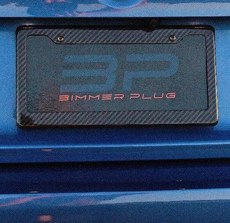 Carbon Fiber License Plate Frame - V1