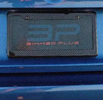 Carbon Fiber License Plate Frame - V2