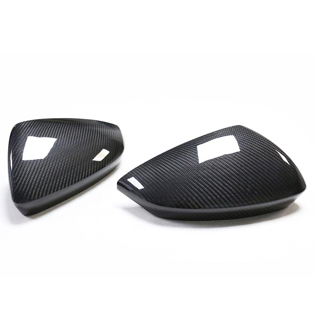 Carbon Fiber Mirror Cap Set - Audi RS3 / S3 / A3