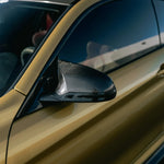 Carbon Fiber Mirror Cap Set - BMW F80 M3, F82/F83 M4, & F87 M2C