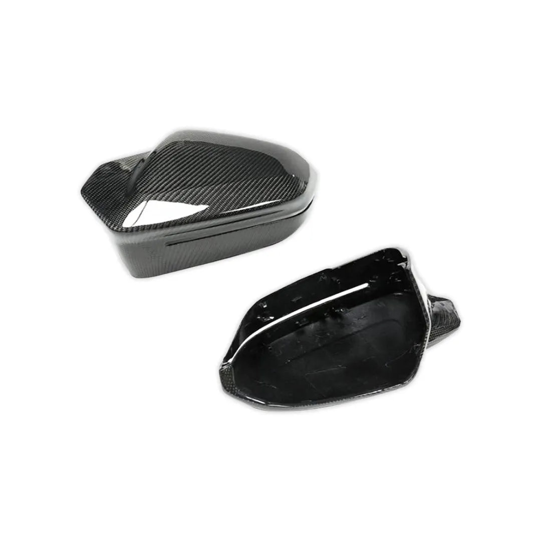 Carbon Fiber Mirror Caps Set - G60 5 Series & G70 7 Series & G45 X3