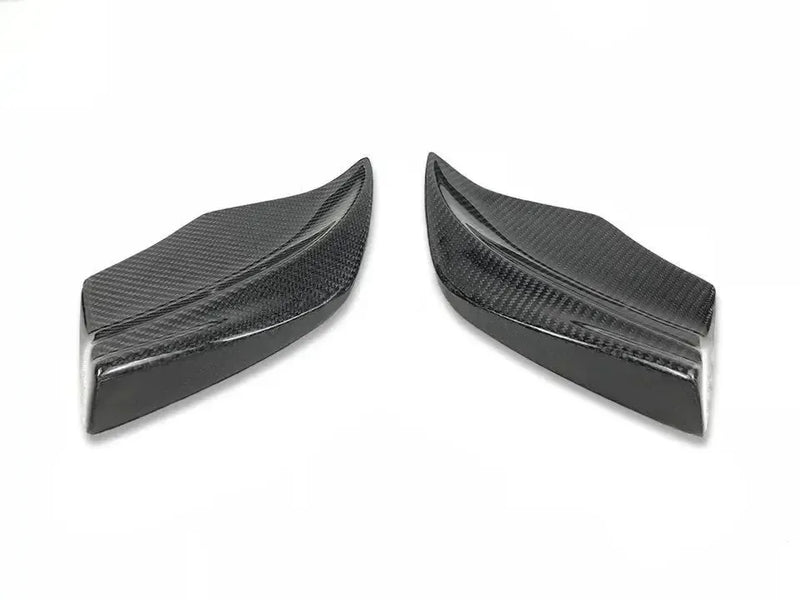 Carbon Fiber Rear Bumper Splitters - Mercedes Benz W176 A-Class