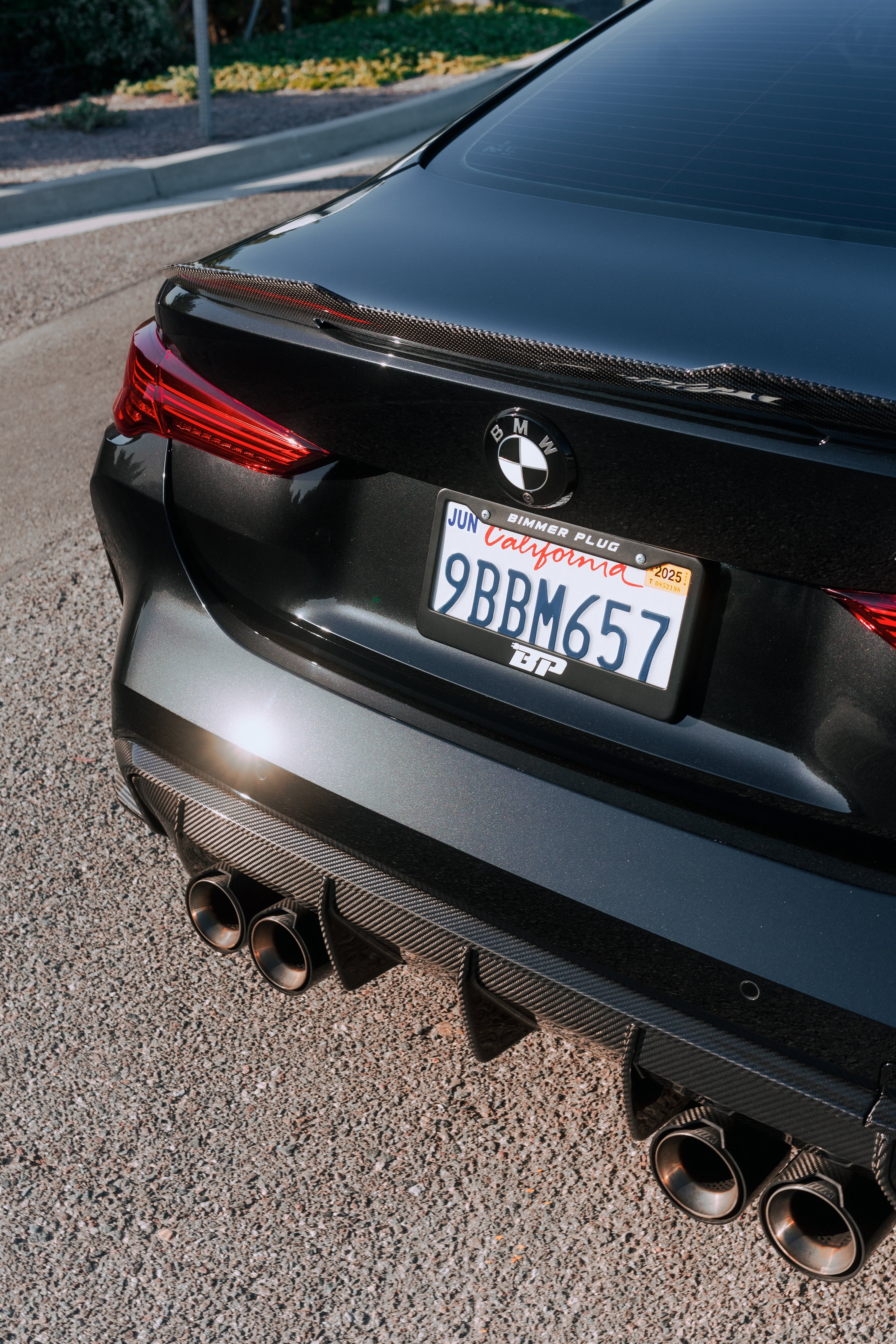 Carbon Fiber Rear Diffuser Trim - BMW G80 M3 & G82/G83 M4