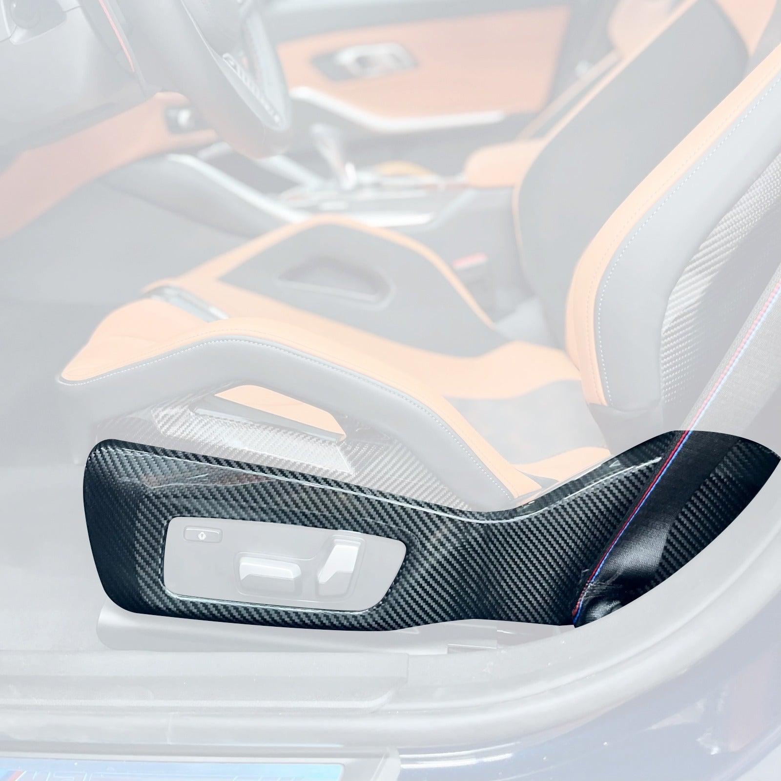 Carbon Fiber Seat Trim Cover - BMW G80 M3 & G82 / G83 M4