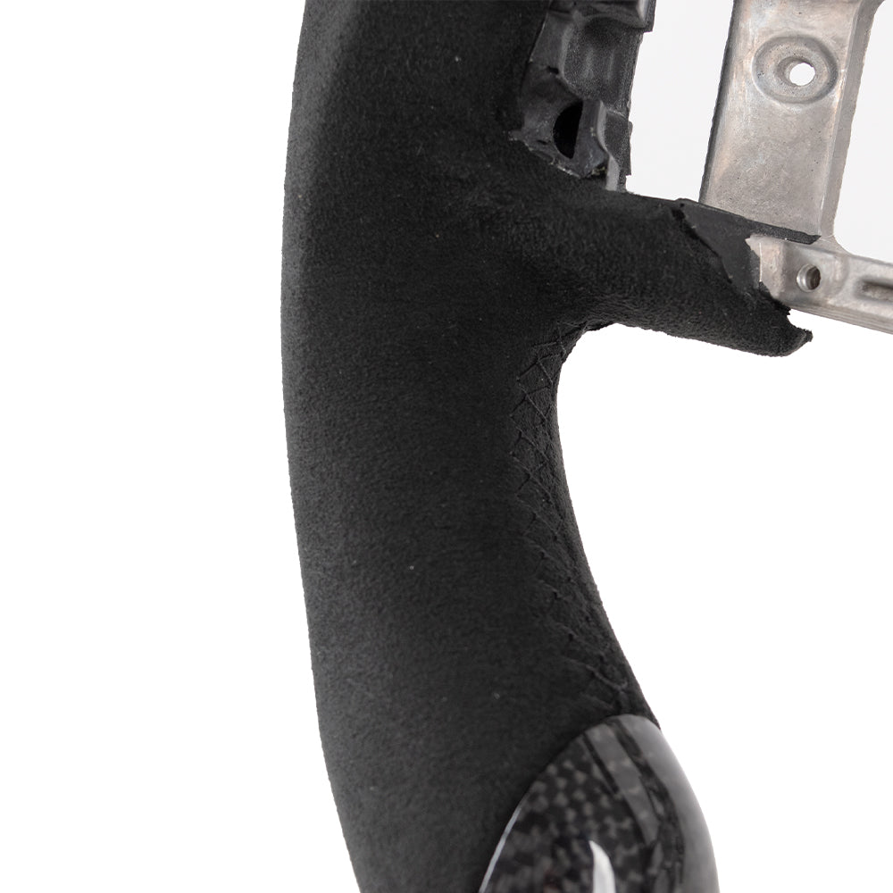 Carbon Fiber Steering Wheel - Ford Mustang S550 (LCI)