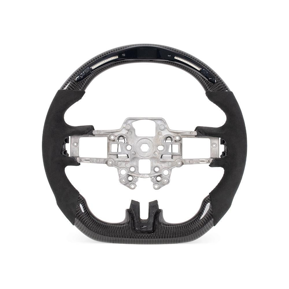 Carbon Fiber Steering Wheel - Ford Mustang S550 (LCI)