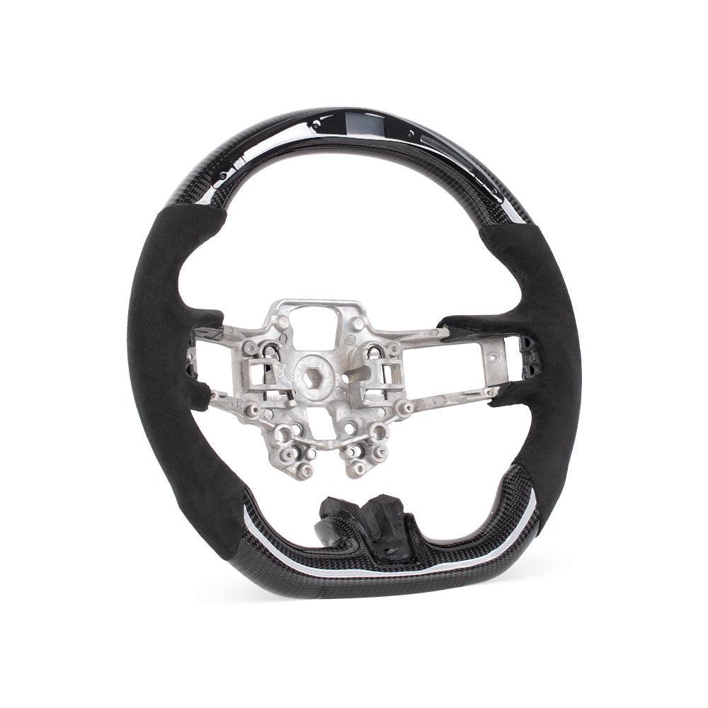 Carbon Fiber Steering Wheel - Ford Mustang S550 (LCI)