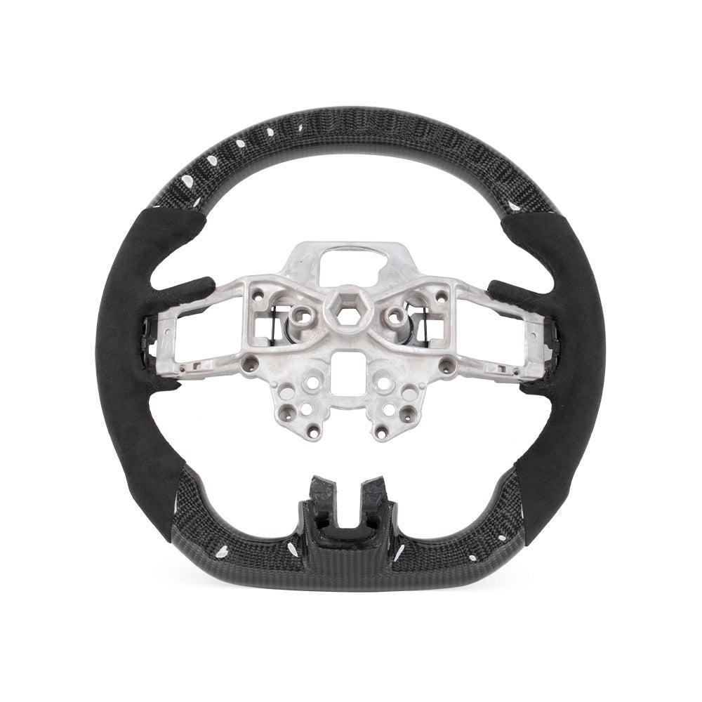 Carbon Fiber Steering Wheel - Ford Mustang S550 (LCI)
