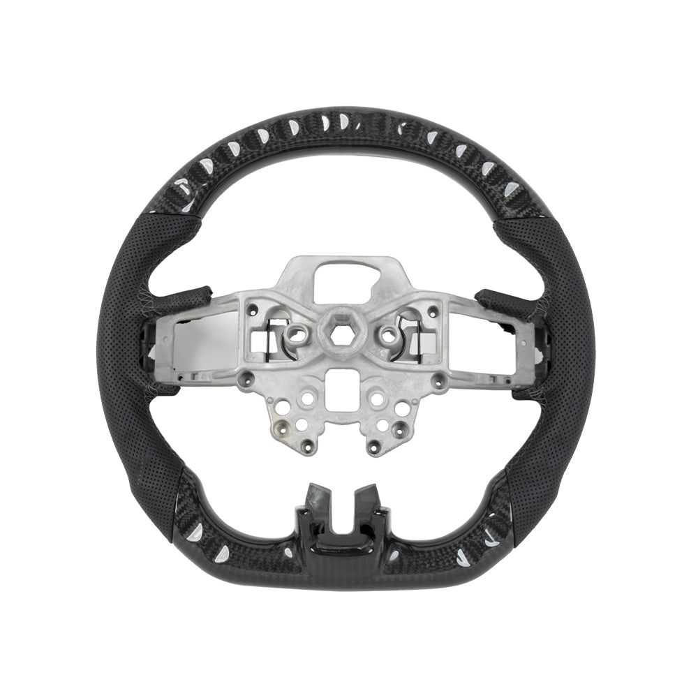 Carbon Fiber Steering Wheel - Ford Mustang S550 (LCI)