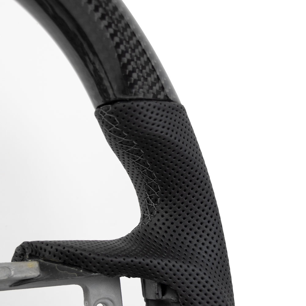 Carbon Fiber Steering Wheel - Ford Mustang S550 (LCI)