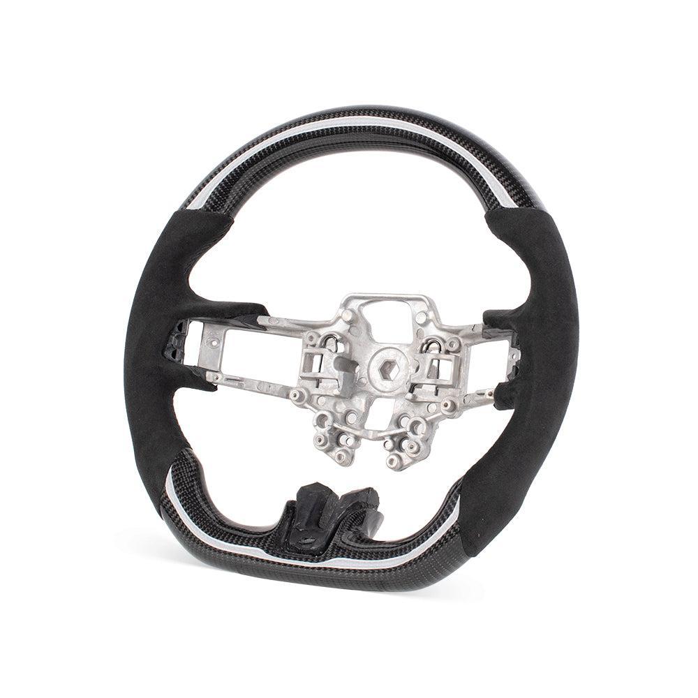 Carbon Fiber Steering Wheel - Ford Mustang S550 (LCI)