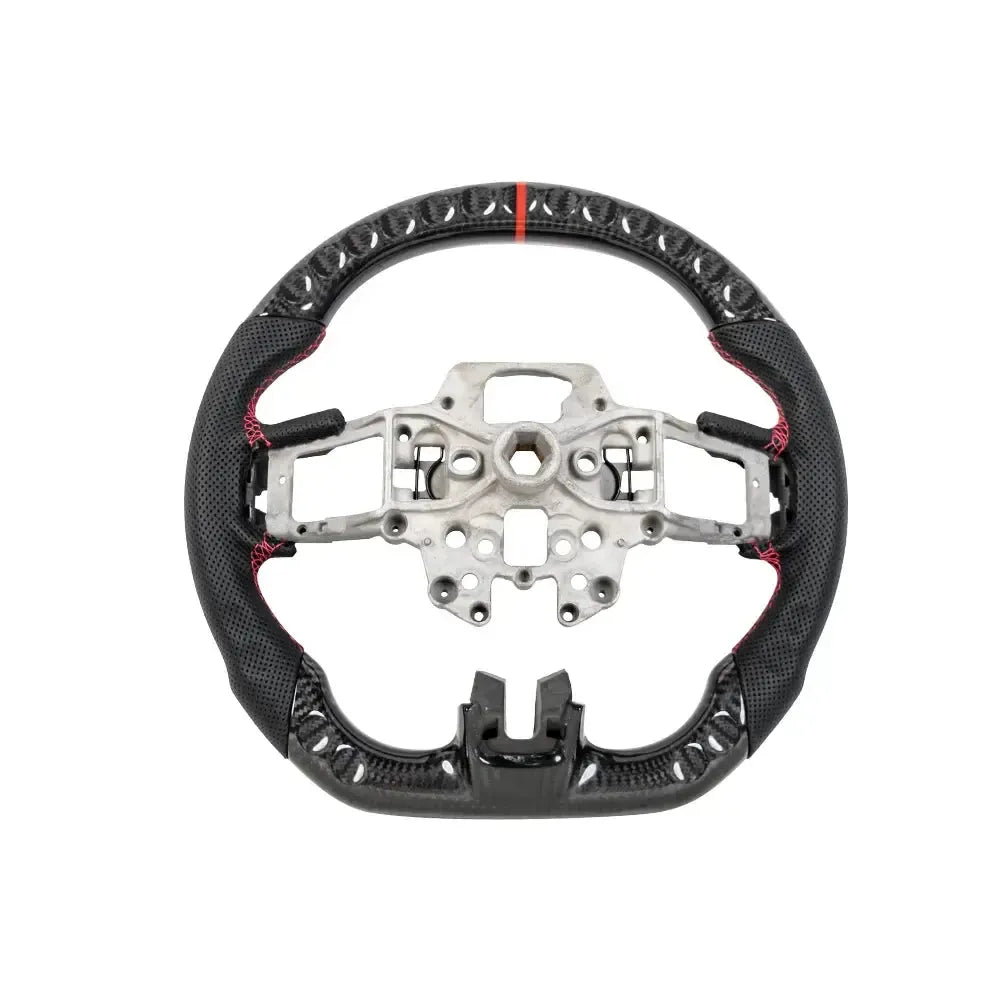 Carbon Fiber Steering Wheel - Ford Mustang S550 (Pre-LCI)