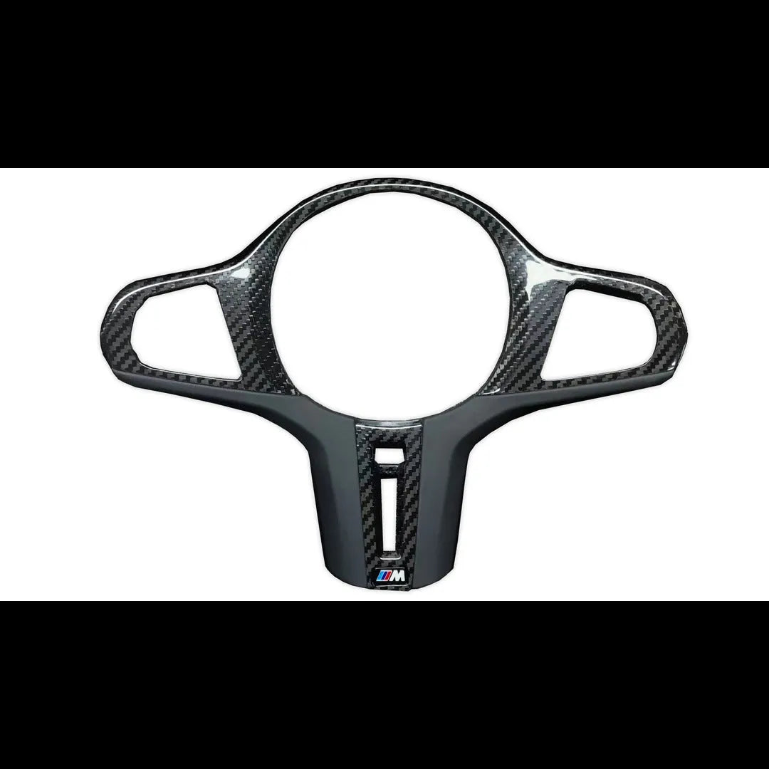Carbon Fiber Steering Wheel Trim - BMW G Chassis