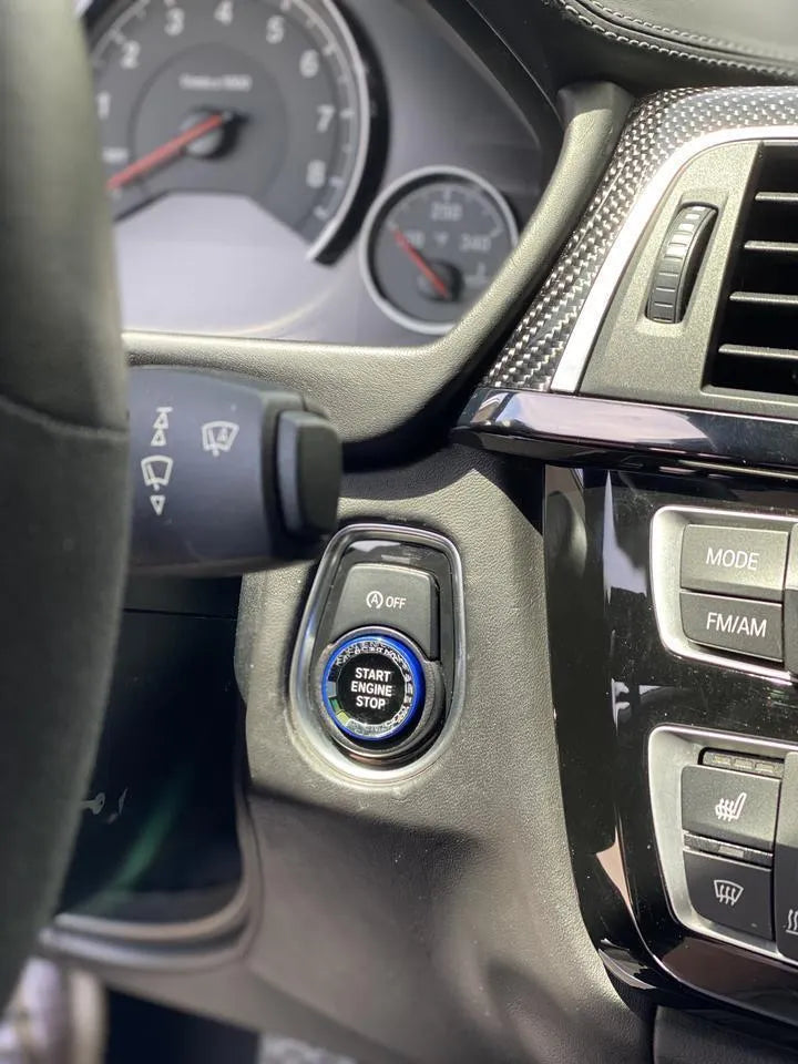 Crystal Colored Push Start / Stop Button - BMW F Chassis