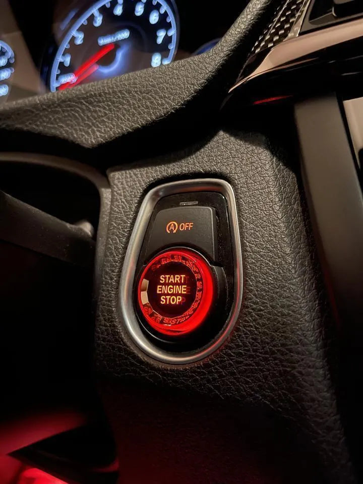 Crystal Colored Push Start / Stop Button - BMW F Chassis