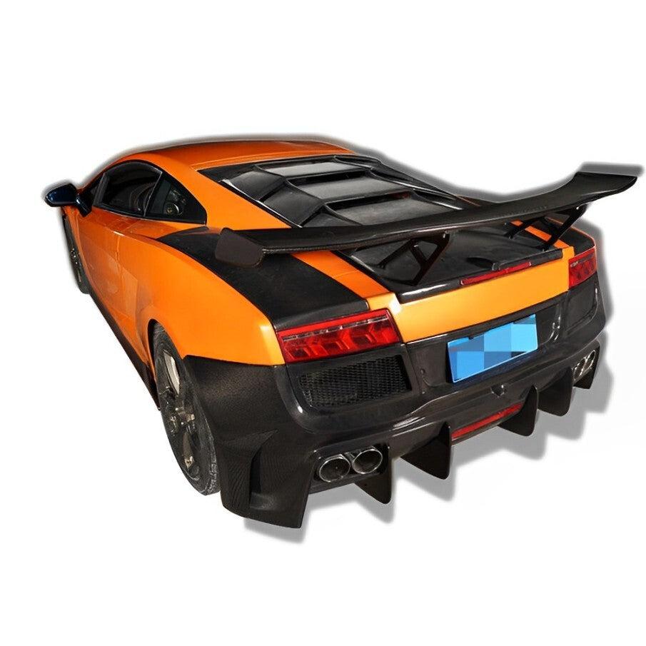 D Style Carbon Fiber Rear Diffuser - Lamborghini LP550 LP560 & LP570 Gallardo