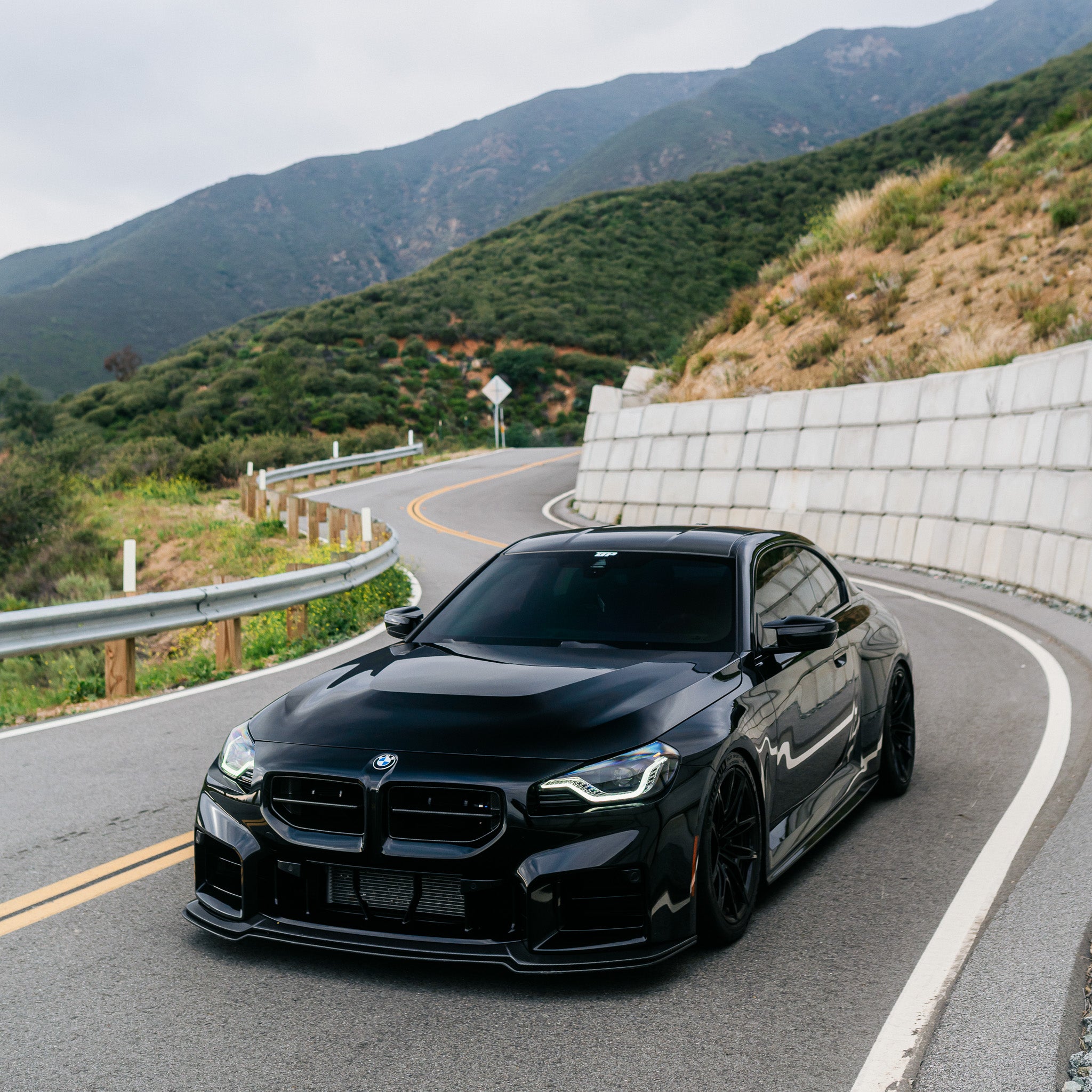 AN Adjustable Style Carbon Fiber Front Lip - BMW G87 M2