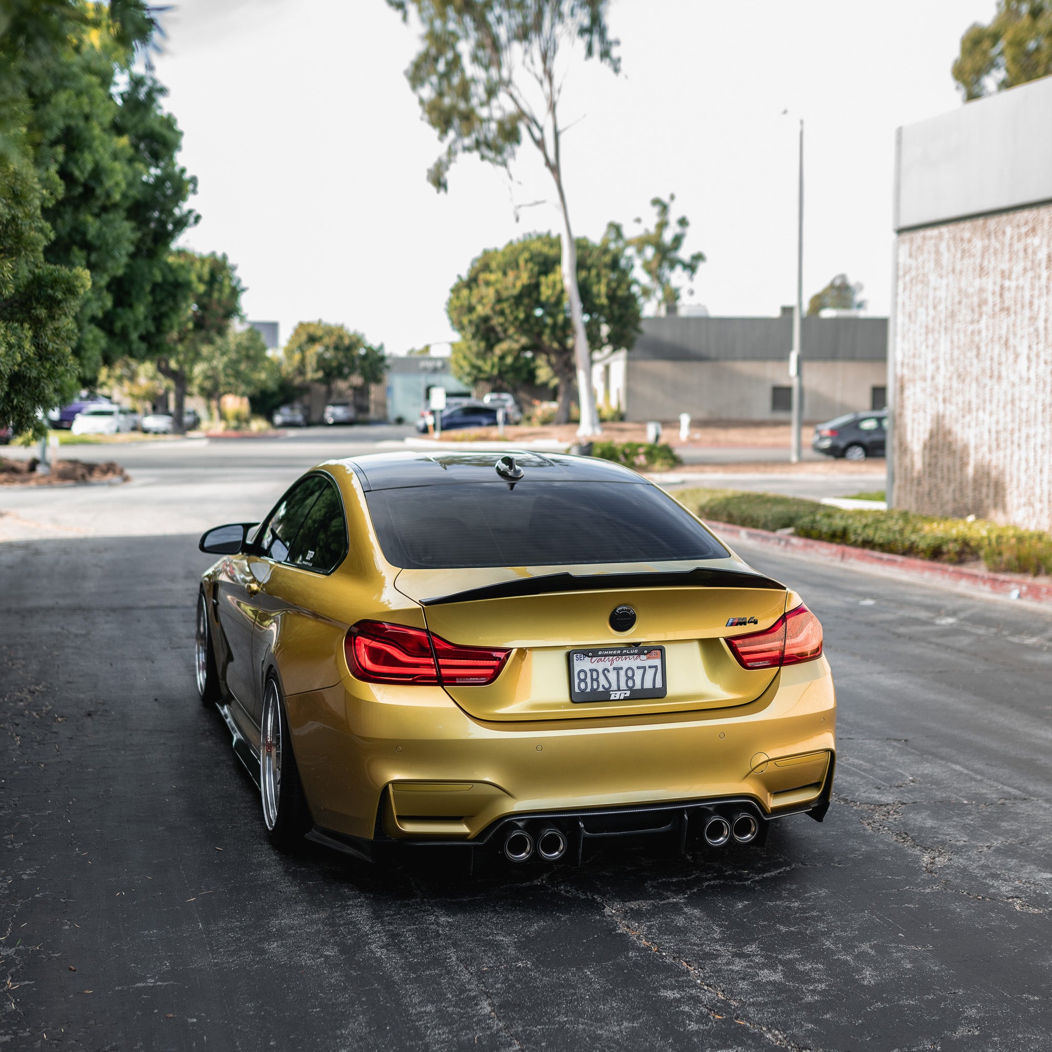 PSM Style Carbon Fiber Rear Diffuser - BMW F80 M3 & F82/F83 M4