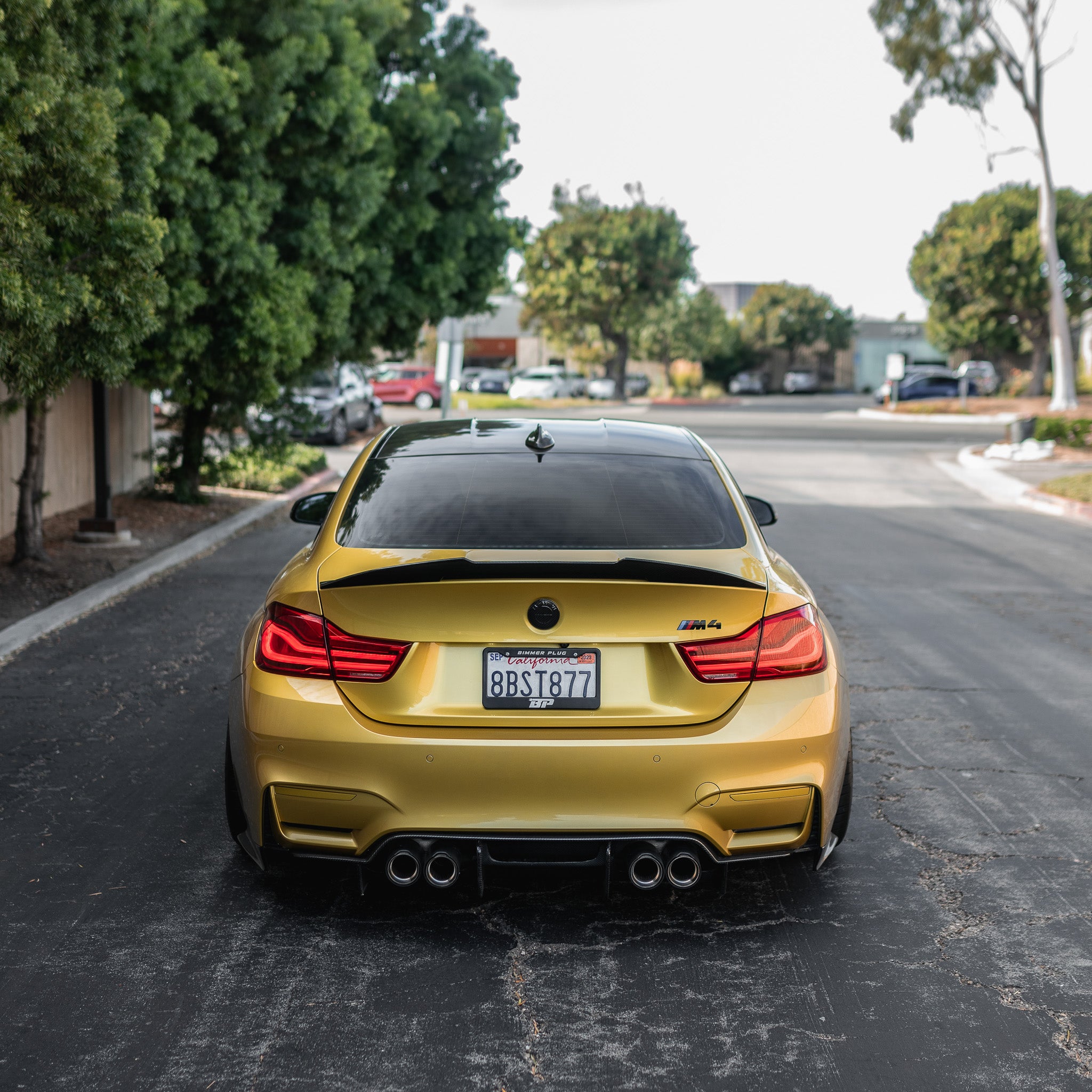 PSM Style Carbon Fiber Rear Diffuser - BMW F80 M3 & F82/F83 M4