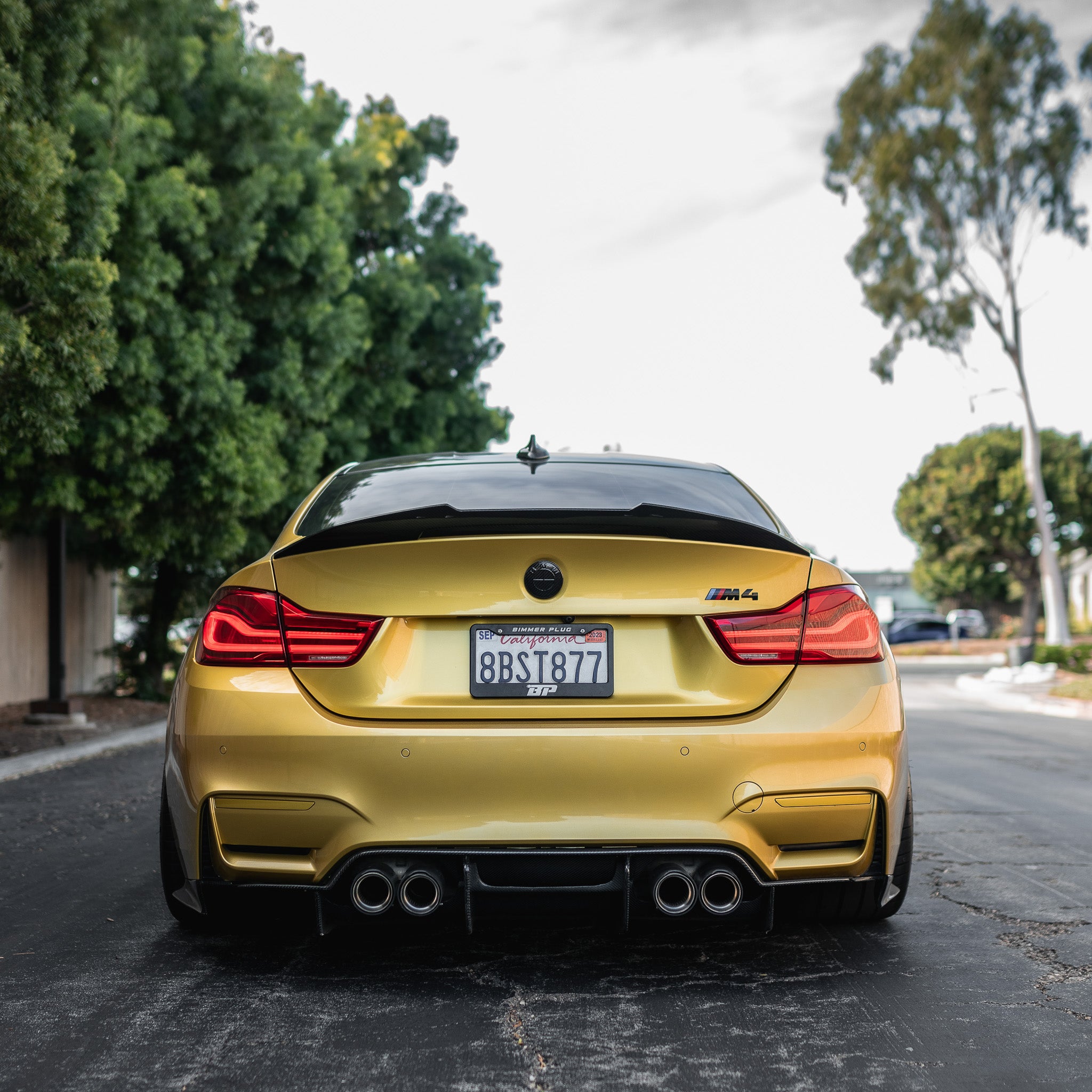 PSM Style Carbon Fiber Rear Diffuser - BMW F80 M3 & F82/F83 M4