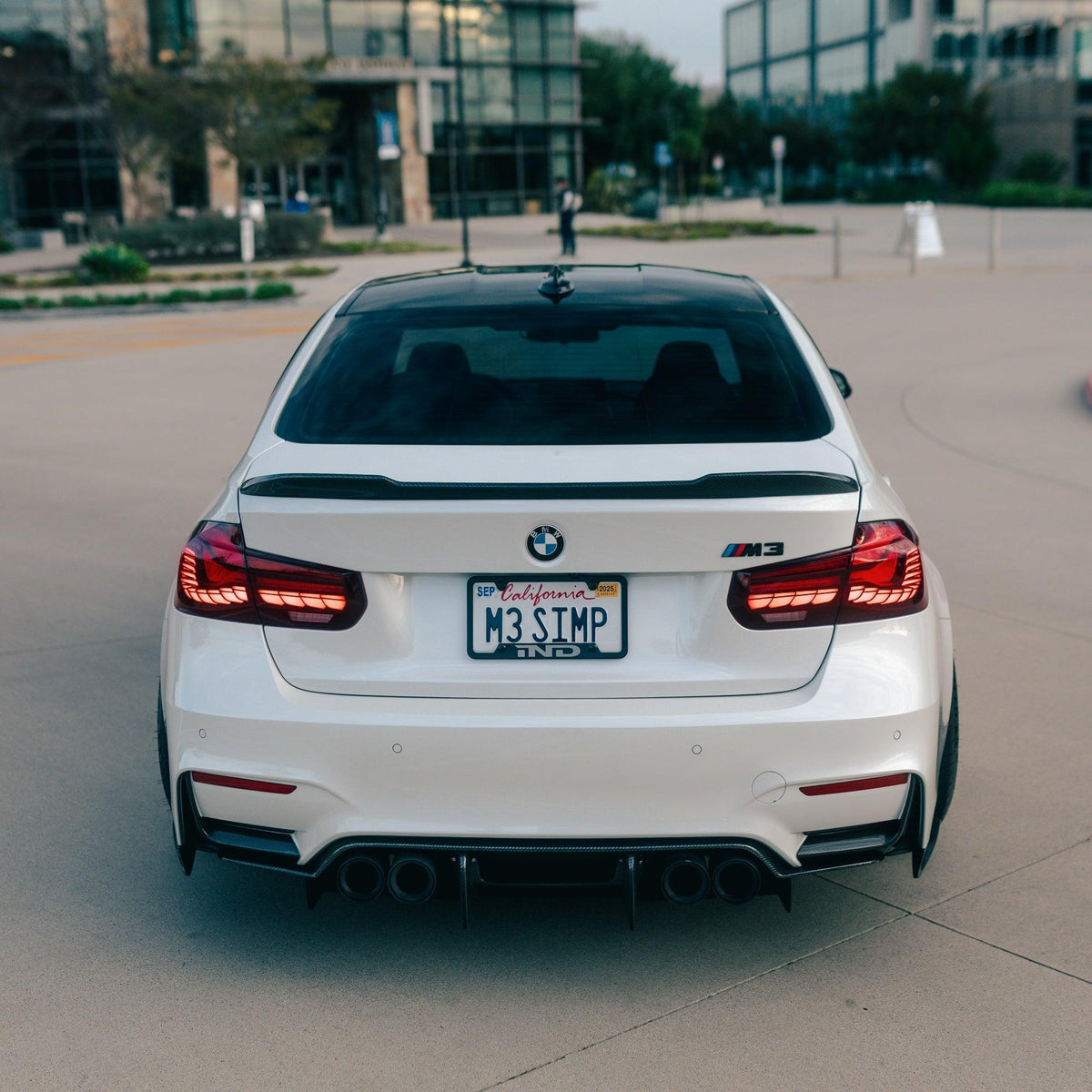 Carbon Fiber Rear Bumper Splitters - BMW F80 M3 & F82 / F83 M4