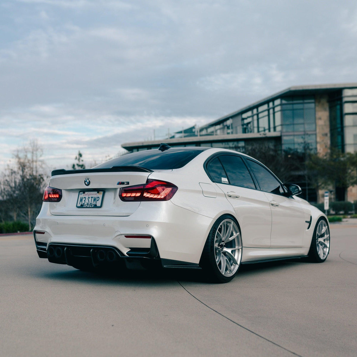 Carbon Fiber Rear Bumper Splitters - BMW F80 M3 & F82 / F83 M4
