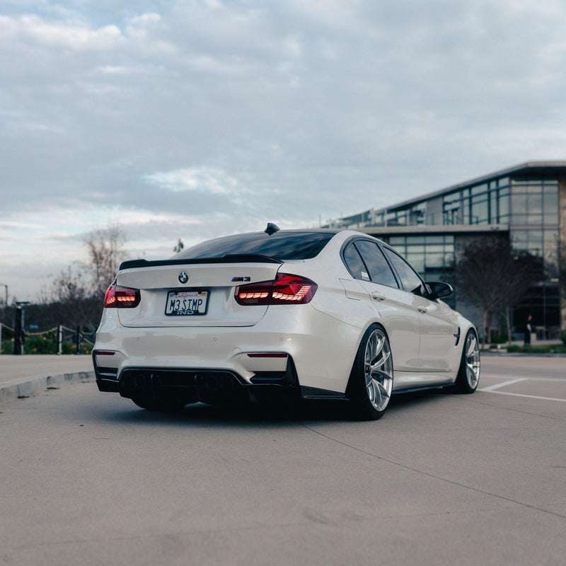 Carbon Fiber Rear Bumper Splitters - BMW F80 M3 & F82 / F83 M4