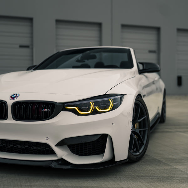 Carbon Fiber Eyelid Headlight Trim - BMW F80 M3 & F82 / F83 M4