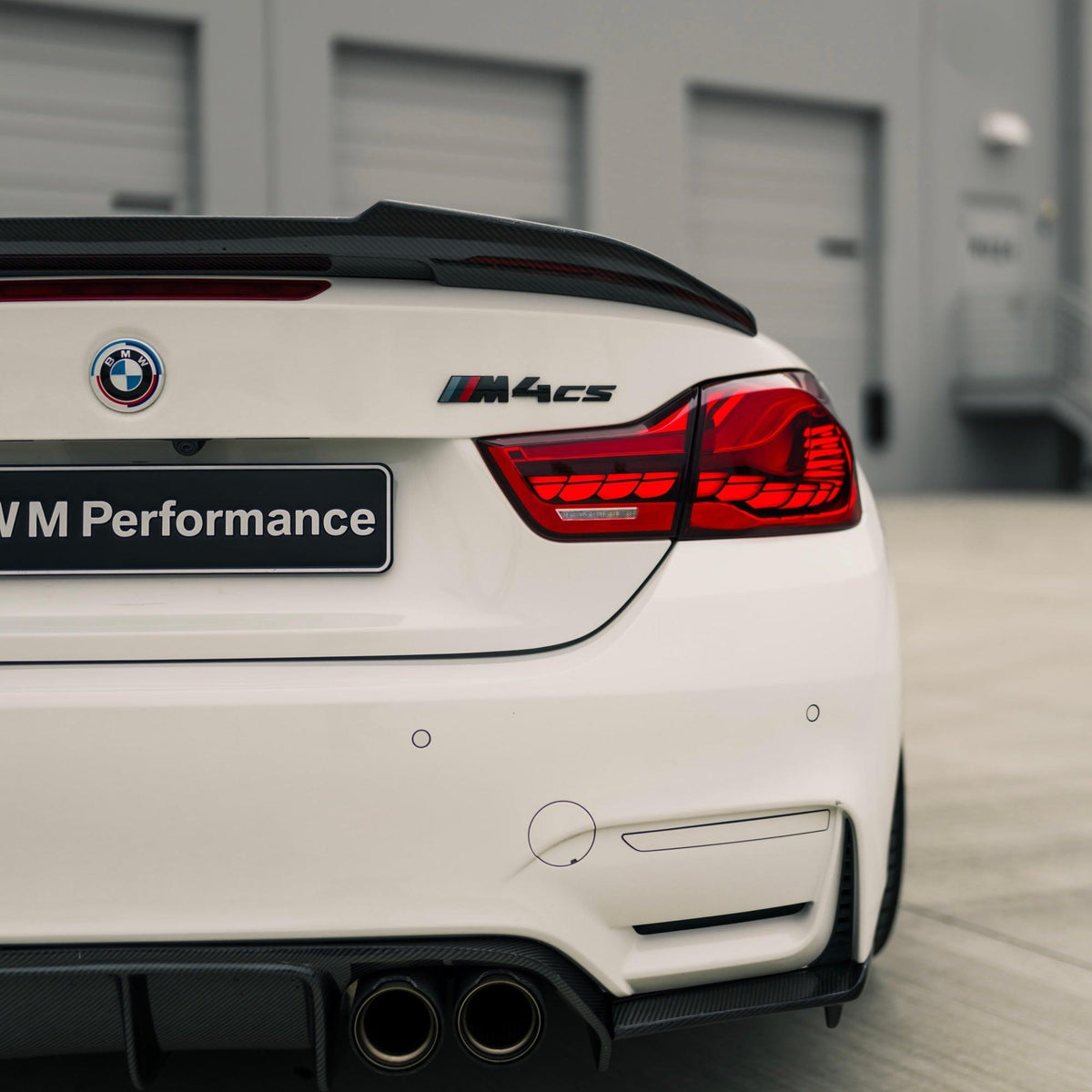 V Style Carbon Fiber Rear Canard Splitters - BMW F80 M3 & F82 / F83 M4
