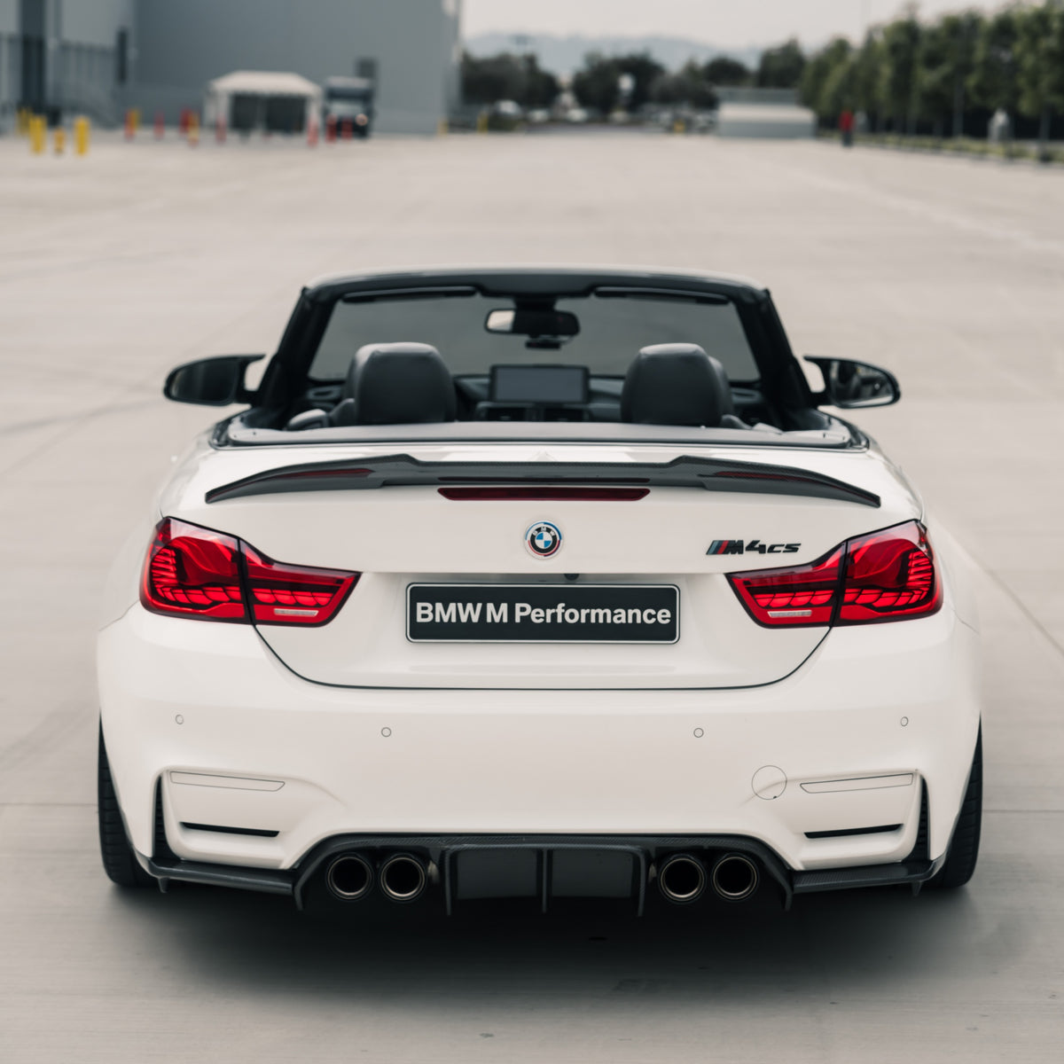 V Style Carbon Fiber Rear Canard Splitters - BMW F80 M3 & F82 / F83 M4