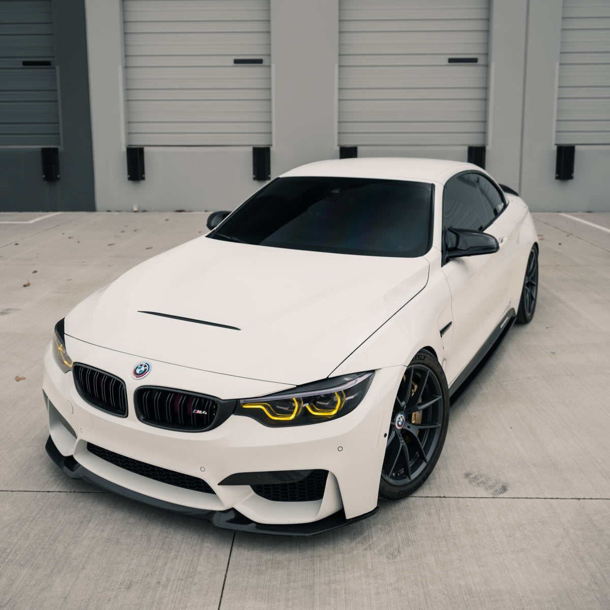 Carbon Fiber Eyelid Headlight Trim - BMW F80 M3 & F82 / F83 M4